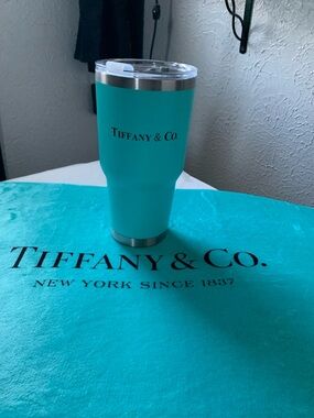 Price is Firm ✅ Tiffany & Co. Tiffany Blue Insulated Travel Tumbler